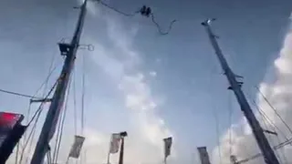 Accidente en la Feria de Sevilla: cuatro niños heridos al desprenderse cable de una atracción