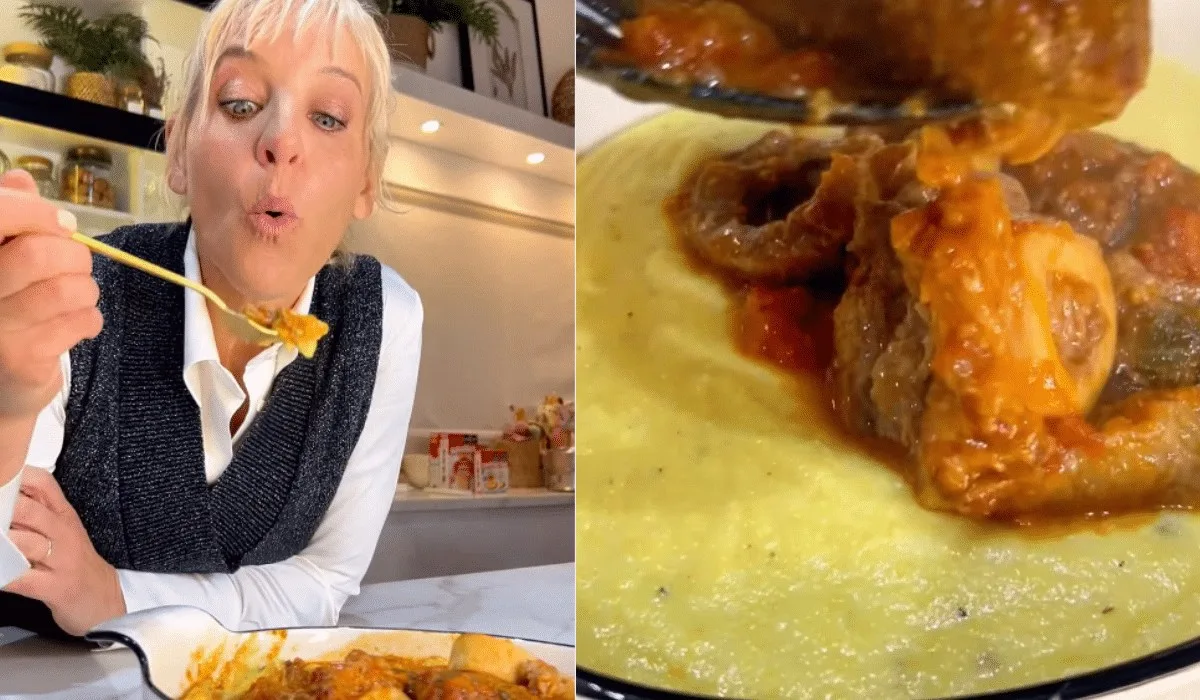Jimena Monteverde comparte su receta de Estofado de Osobuco y Polenta Cremosa