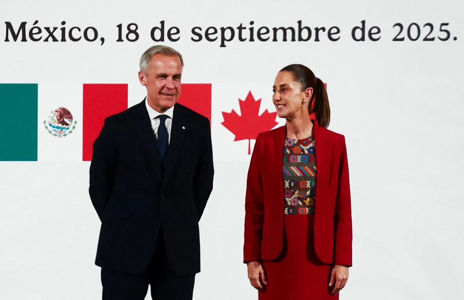 Sheinbaum y Carney analizan expansión comercial y revisión del T-MEC