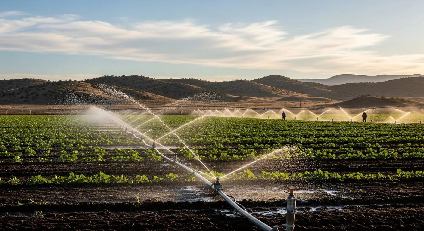 Un estudio confirma que el agua reutilizada es segura para riego agrícola y cultivos